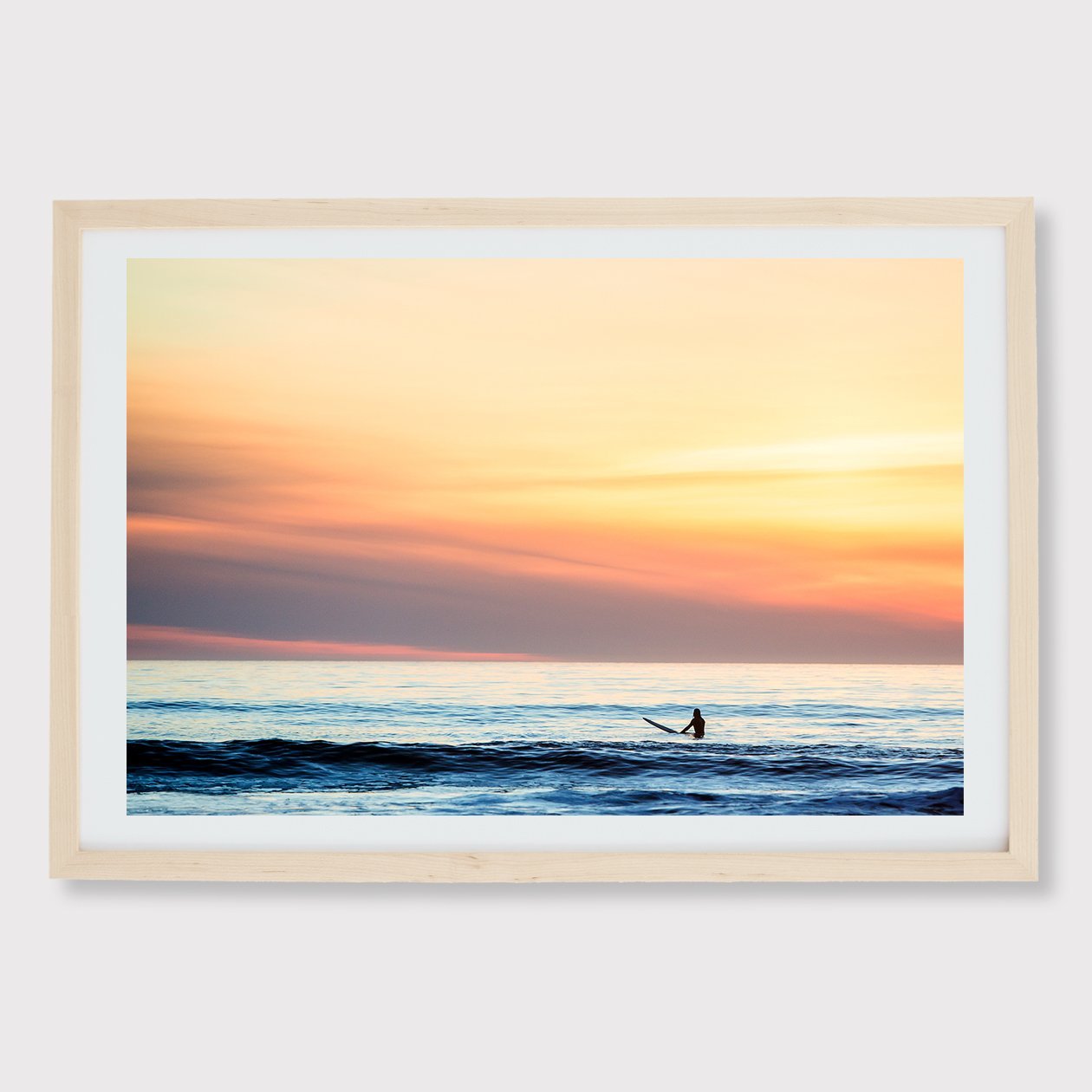 Sunset Surfer - DAVID PASCOLLA PRINT SHOP
